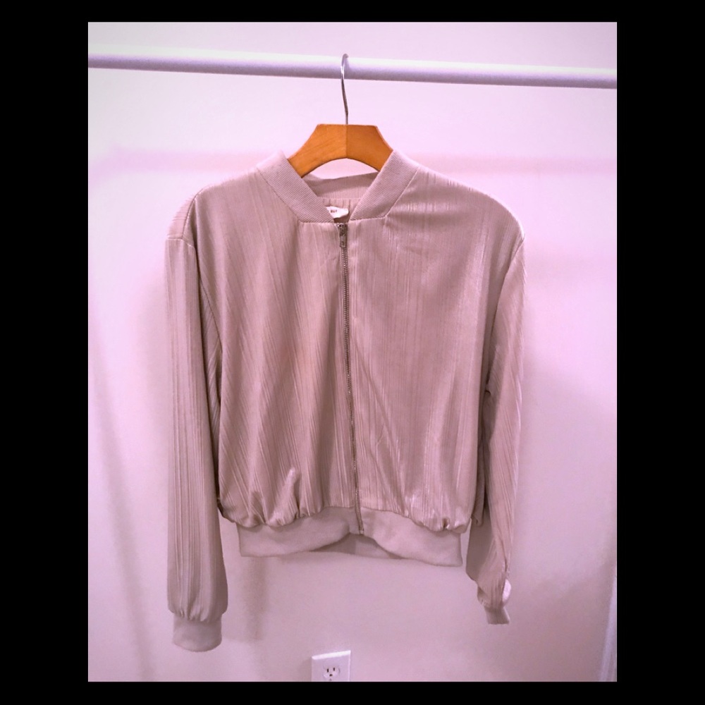 Shimmery Champagne Color Sophie Rue jacket! Size-M